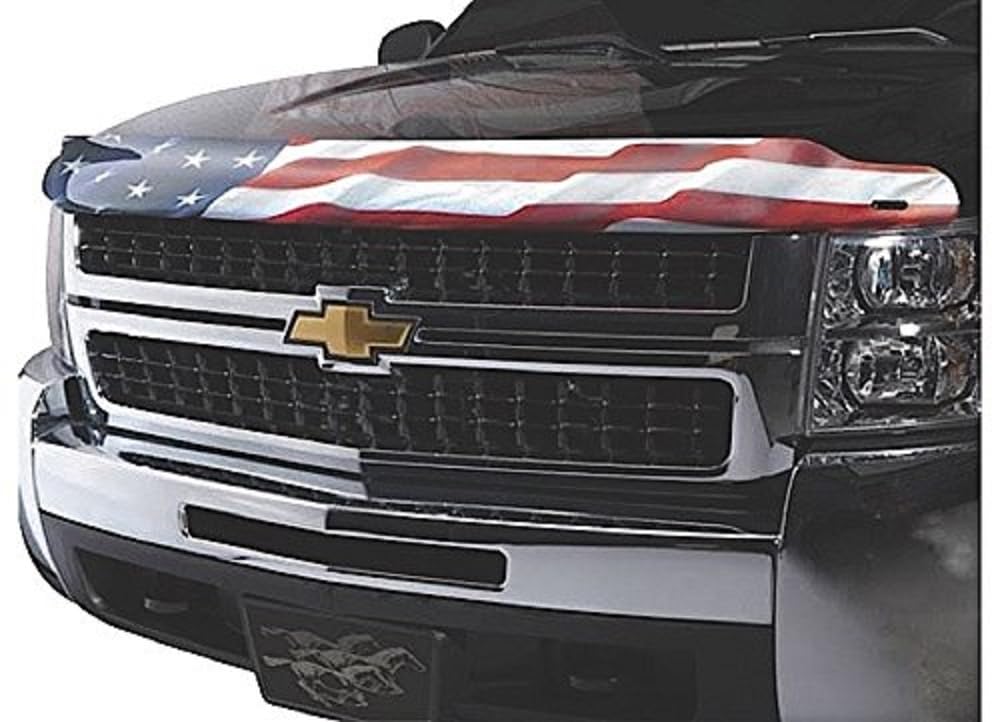 Vigilante Hood Protector | Stampede - High Profile / American Flag (no Eagle) | 2015-2022 GMC Canyon | 2057-41