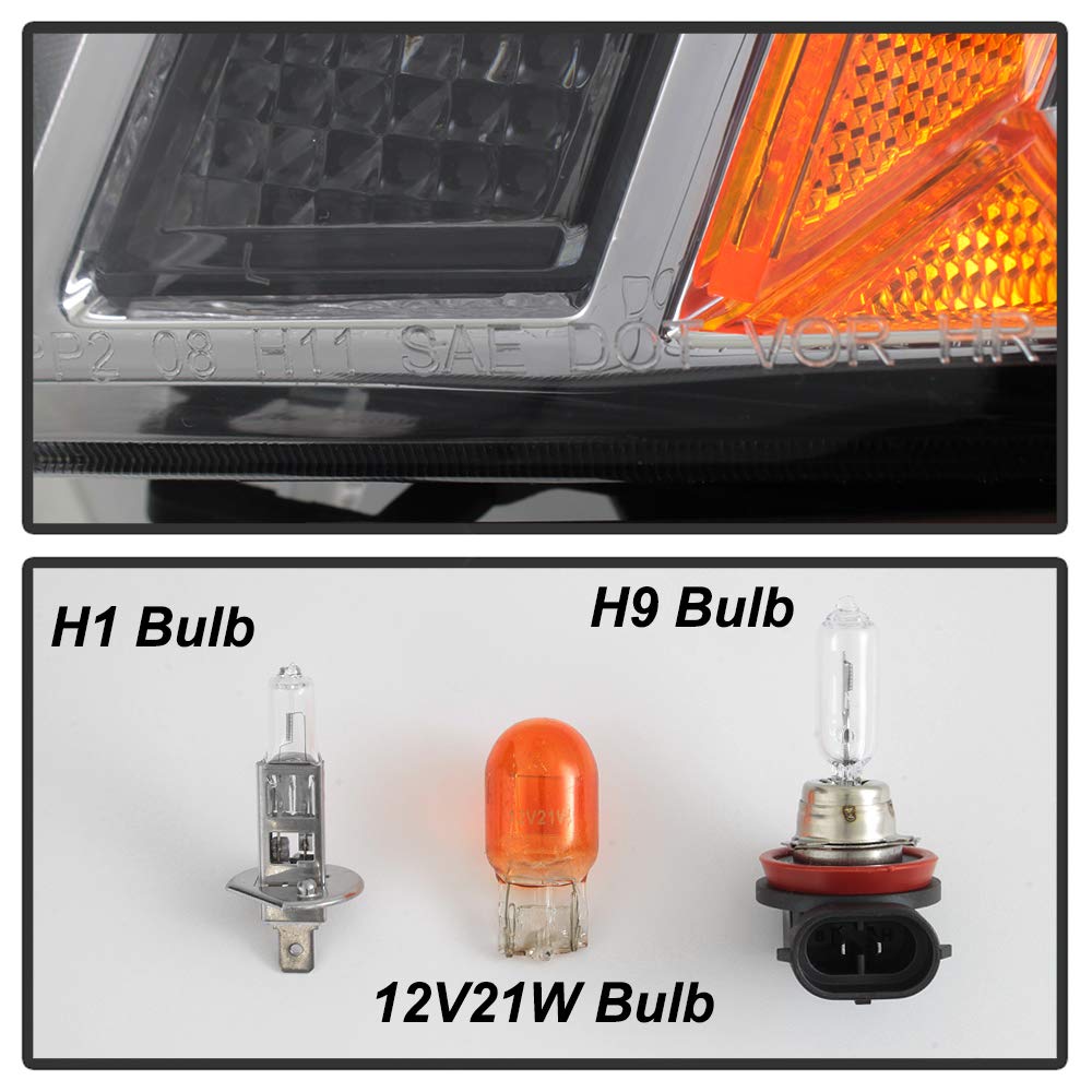 OEM Style Xtune Headlight (HD-JH-CACTS08-OE-L) (OE)