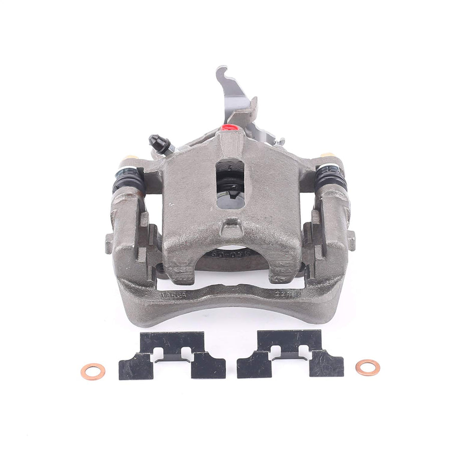 Rear Right Power Stop L4853 One Stock Replacement Brake Caliper For Jaguar S-Type 2003-2005, Lincoln LS 2003-2006 [Model Specific]