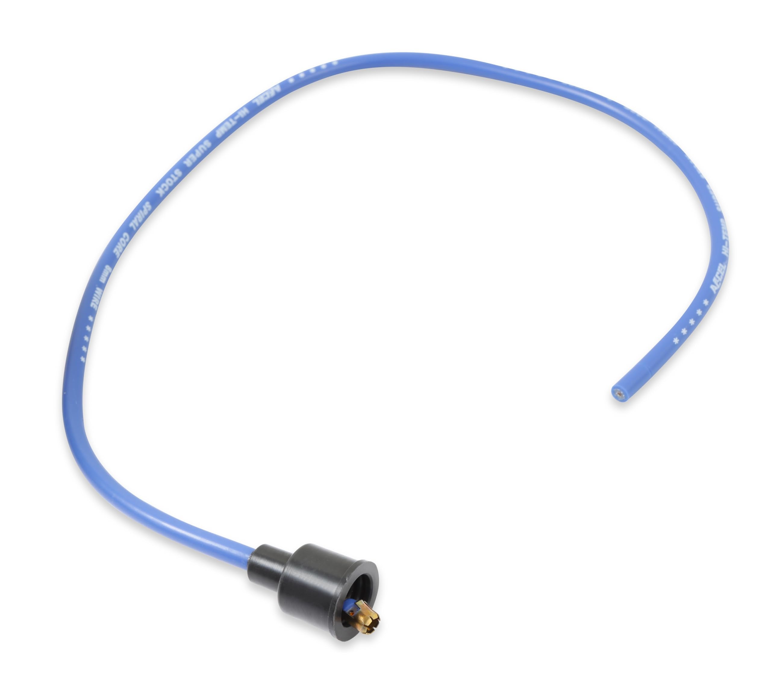 ACCEL Super Stock 5040B Spark Plug Wire Set - 8mm - Universal - Blue Wire with Blue Straight Boots