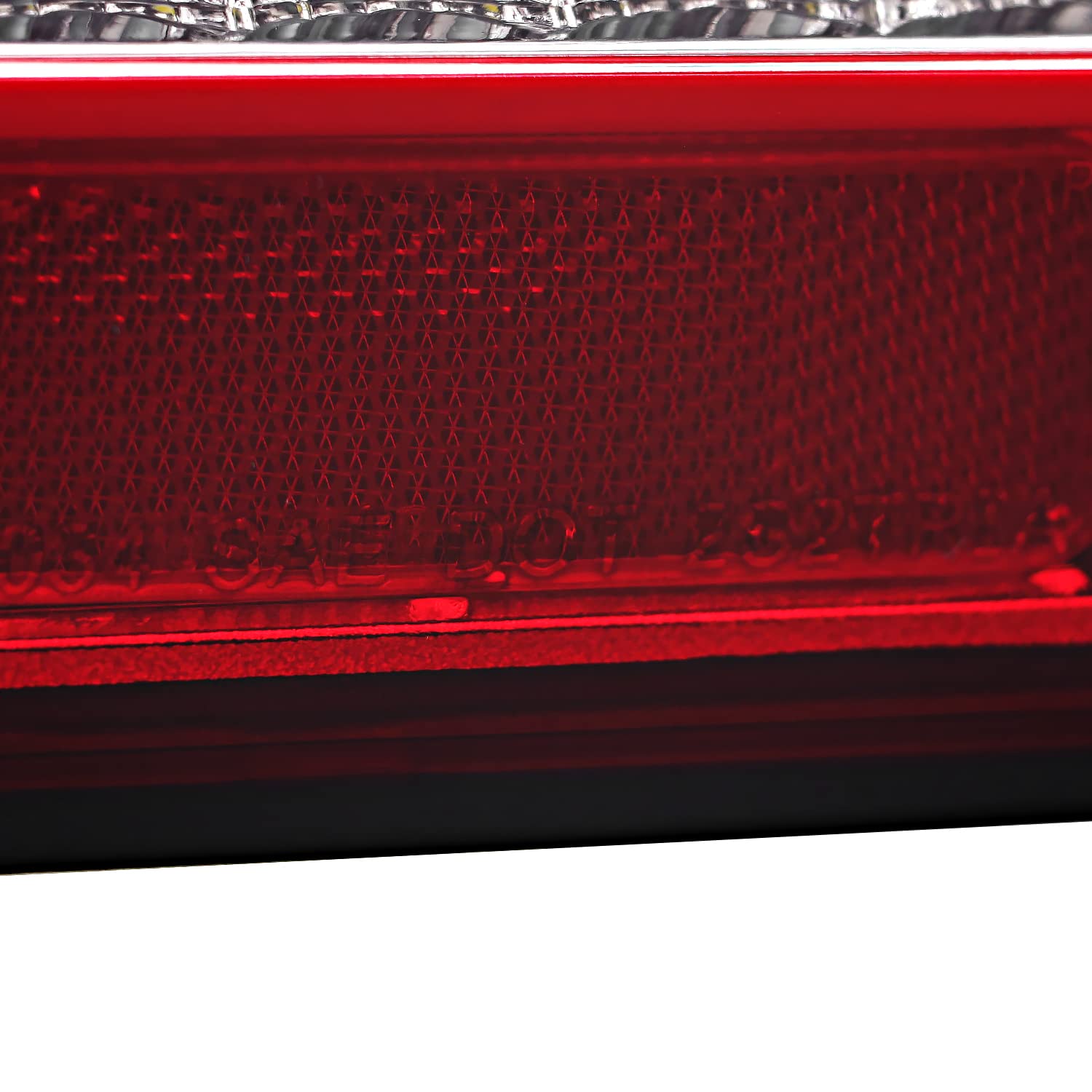Red Full LED Sequential Tail Lights SPEC-D TUNING Compatible with 2001-2004 Mercedes-Benz W203 C-class Sedan
