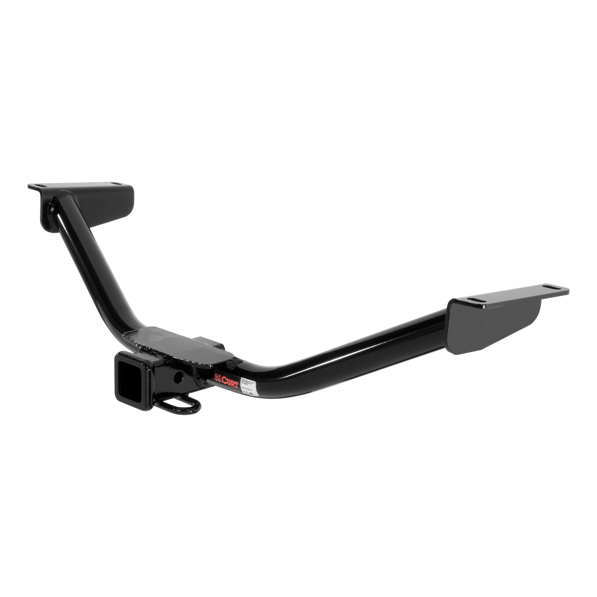 CURT 13154 Trailer Hitch Class 3, 2-Inch Receiver, Fits Select Acura RDX, GLOSS BLACK POWDER COAT