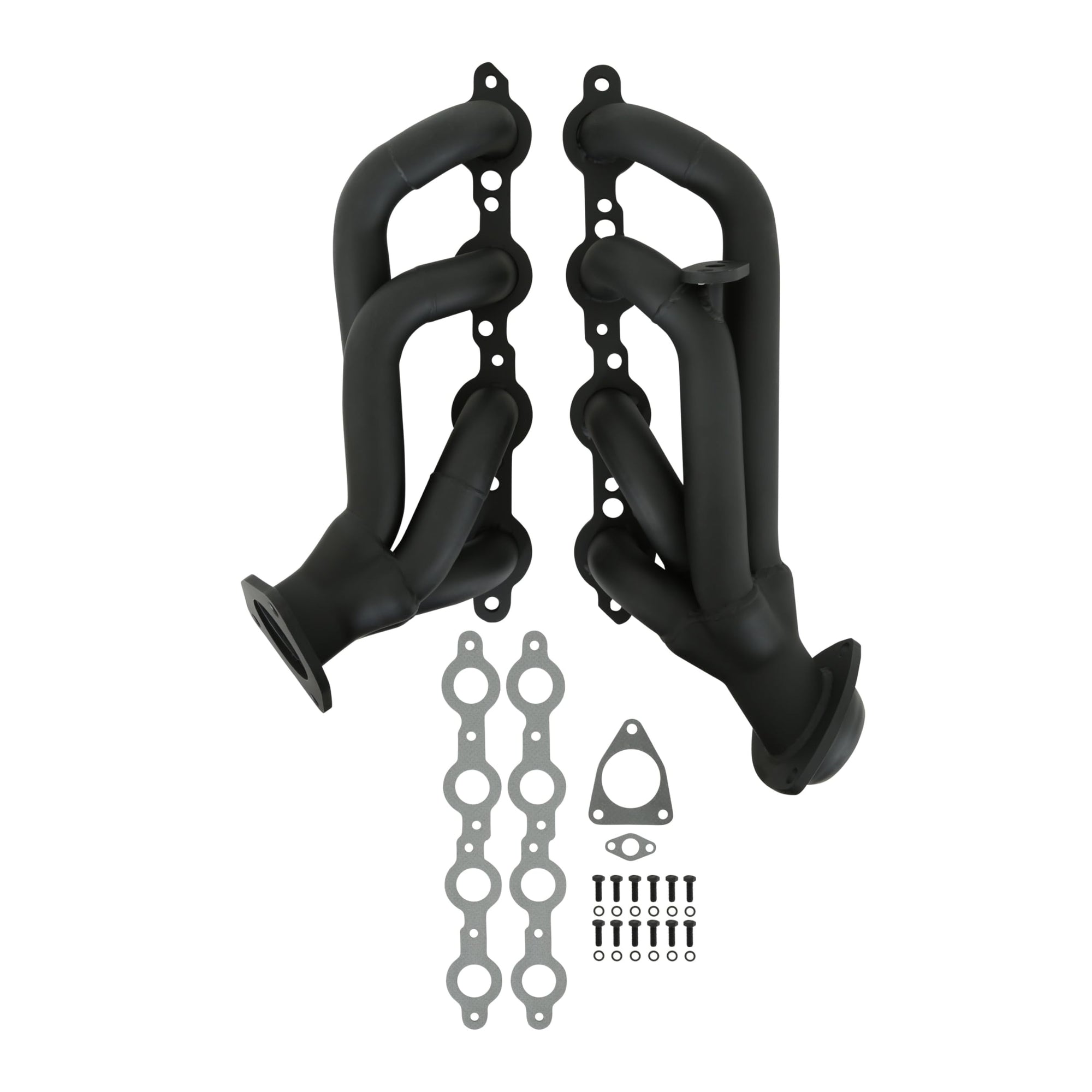 Black Painted Flowtech 91834FLT Shorty Headers
