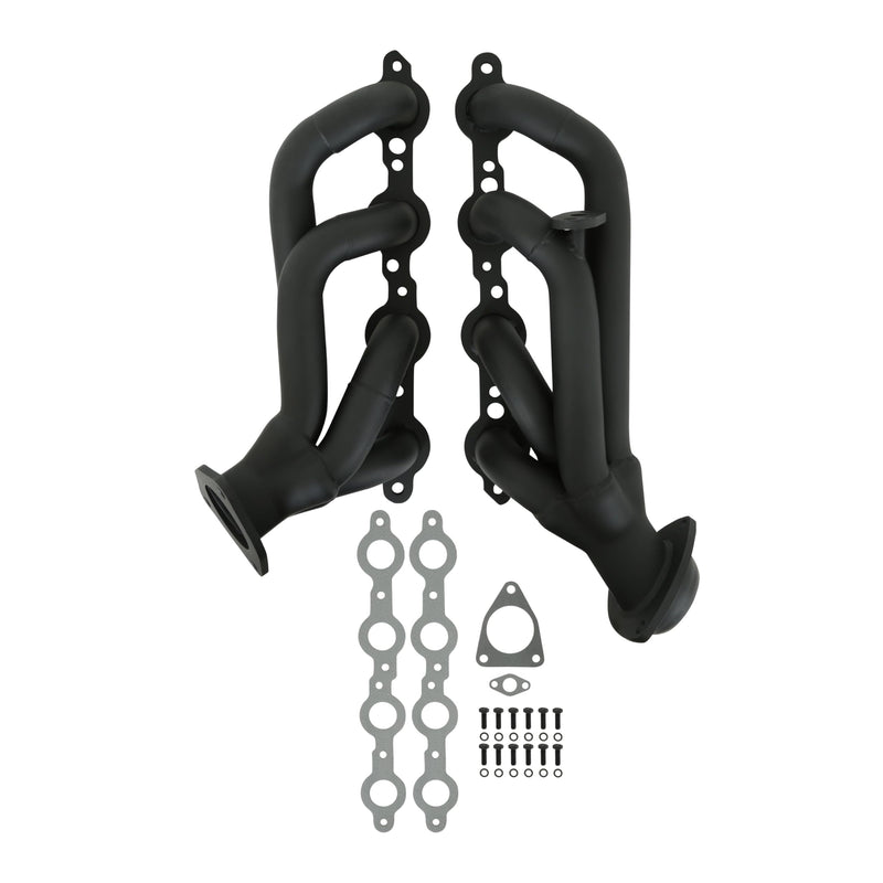 Black Painted Flowtech 91834FLT Shorty Headers