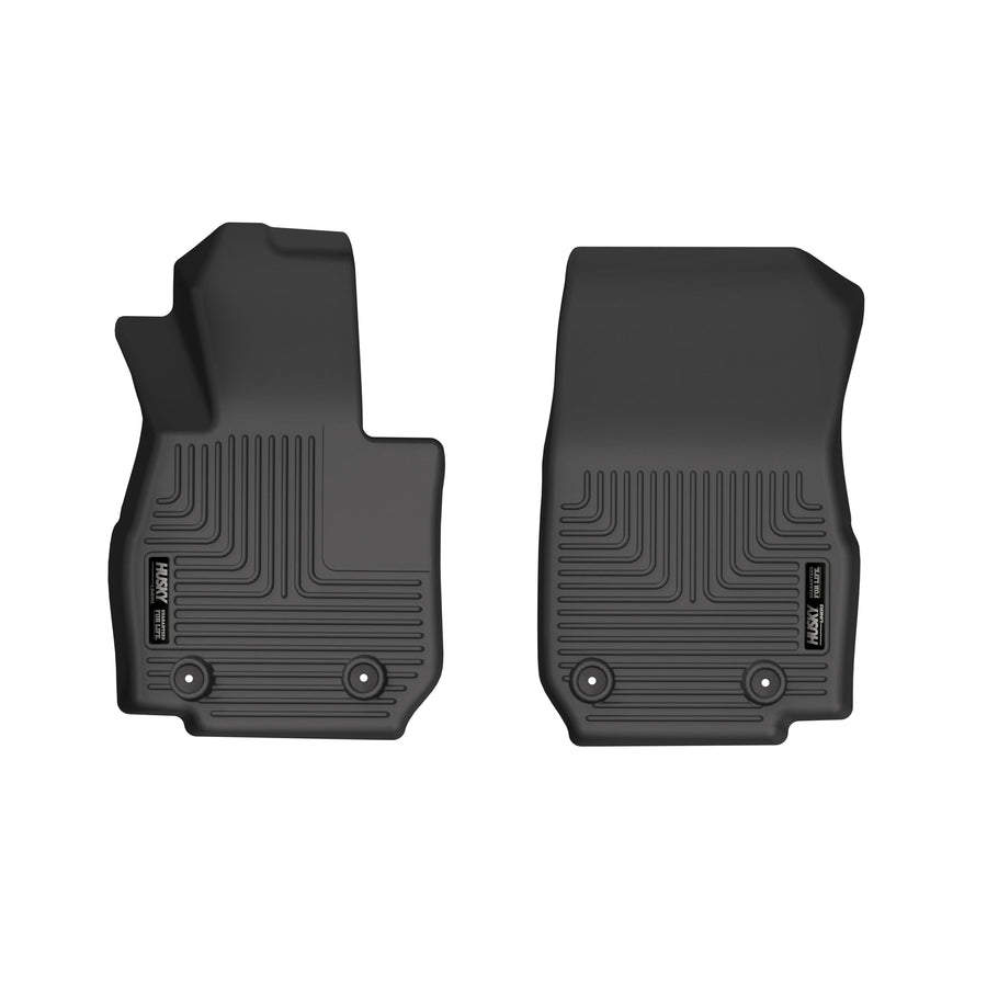 Husky Liners Floor Mats X-act Contour | Fits 2020-2021 Mazda CX-3 | Front Row, 2-pc Black - 51721