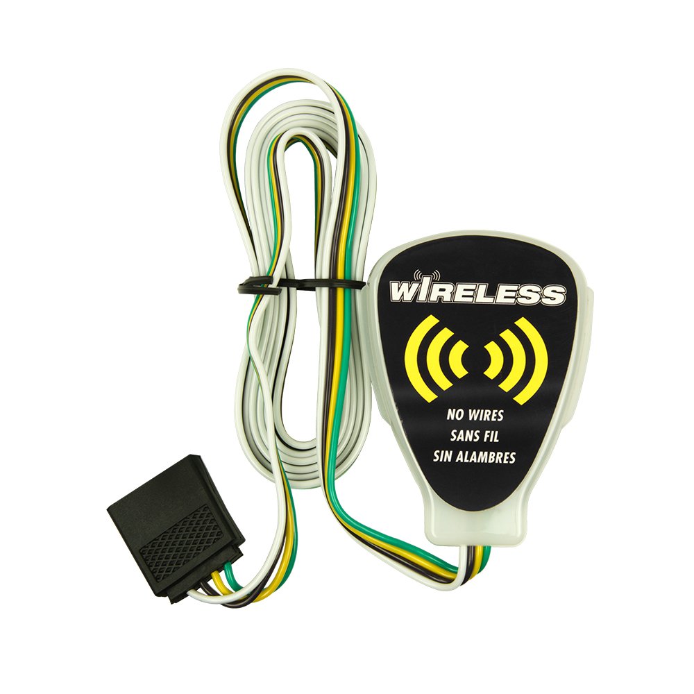 Hopkins Blazer International C6304 LED Wireless Magnetic Trailer Towing Light Kit – DOT Compliant Tail, Stop & Turn Lights – 65 ft Range – Battery Powered