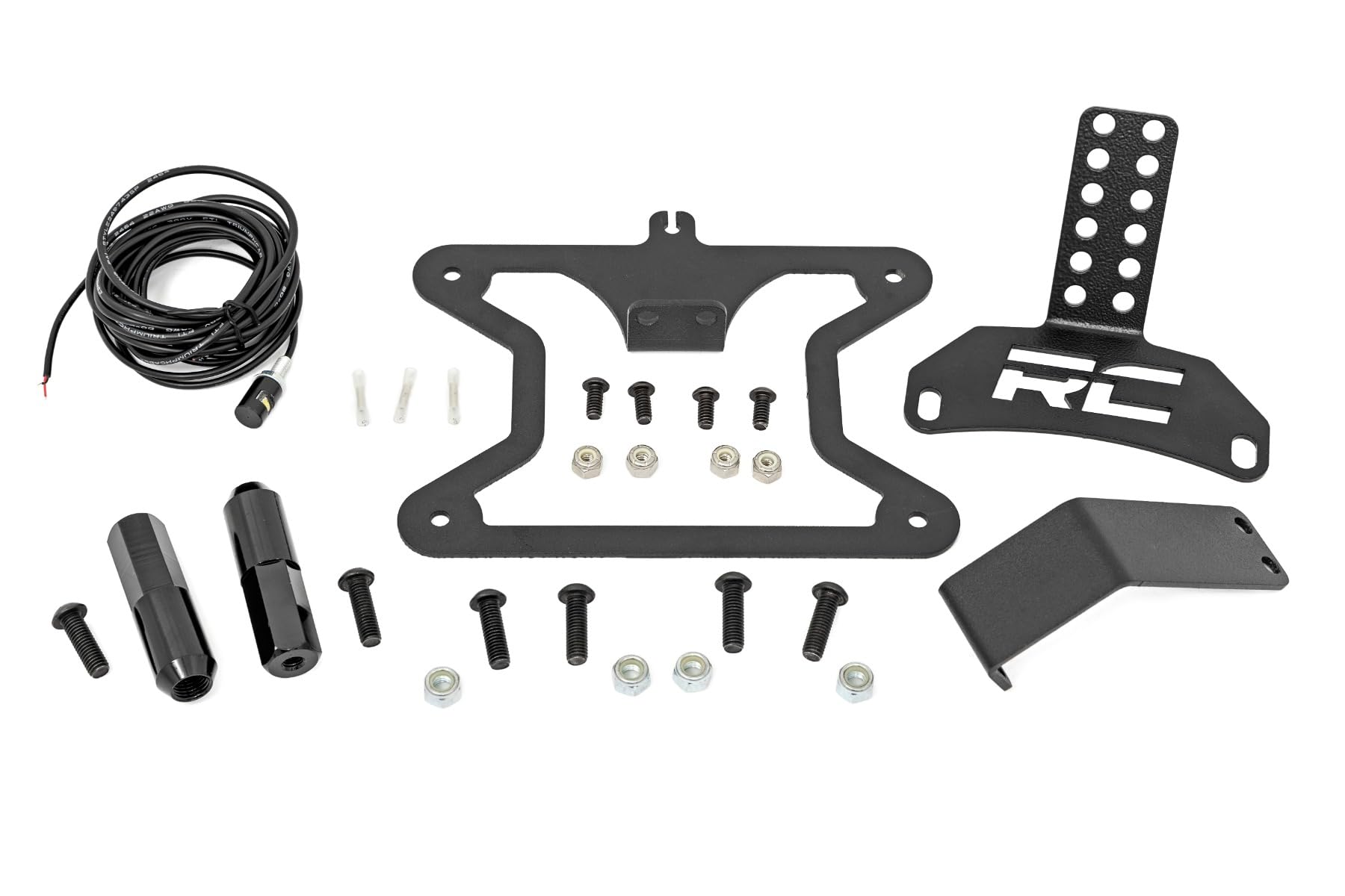 Rough Country Relocation Kit License Plate for 2021-2024 Ford Bronco - 51082