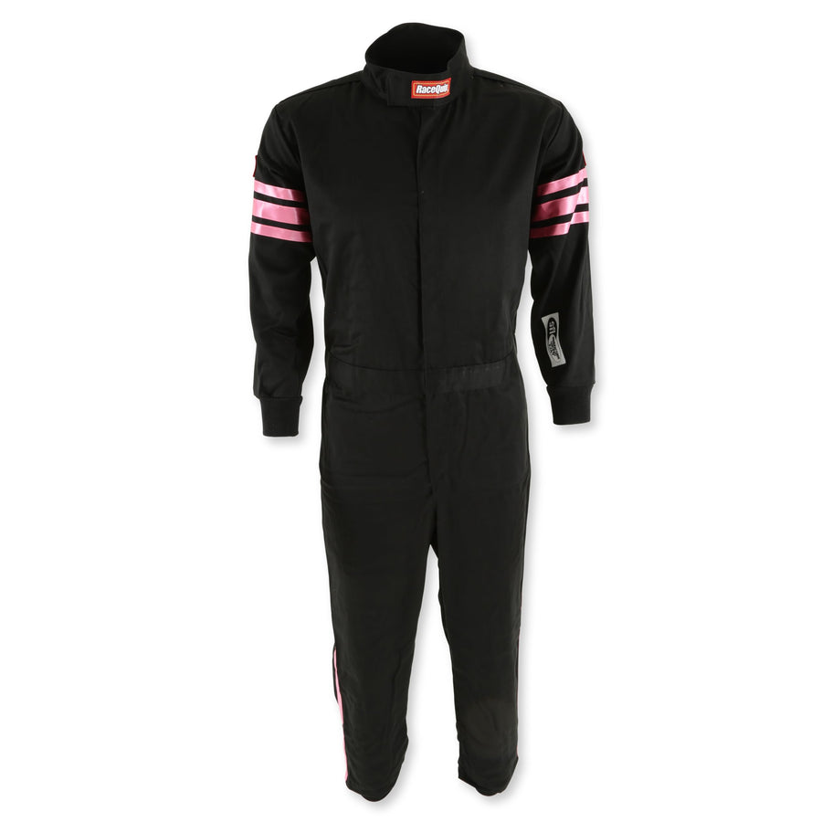 Racing Driver RaceQuip Fire Suit One Piece Single Layer SFI 3.2A/ 1 Pink Junior XX-Small 1950890