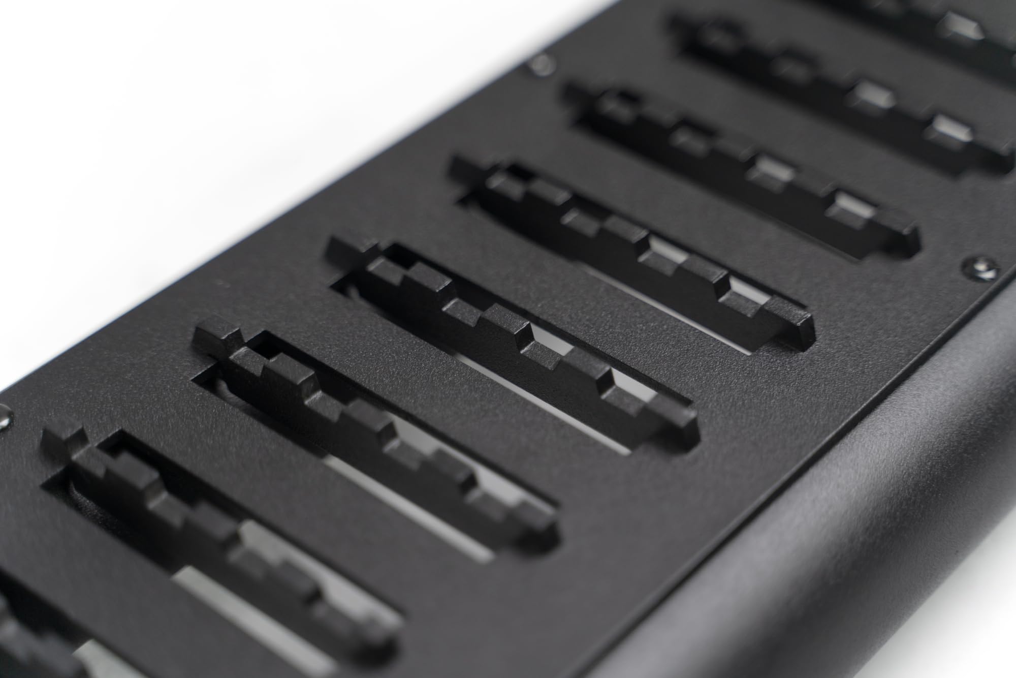 OE Plus DV8 Offroad Side Steps for The 2007-2018 Jeep Wrangler JK 4-Door | Body/Pinch Weld Mounted Side Steps | Protection Against Light Debris (Not Intended for Sliding)
