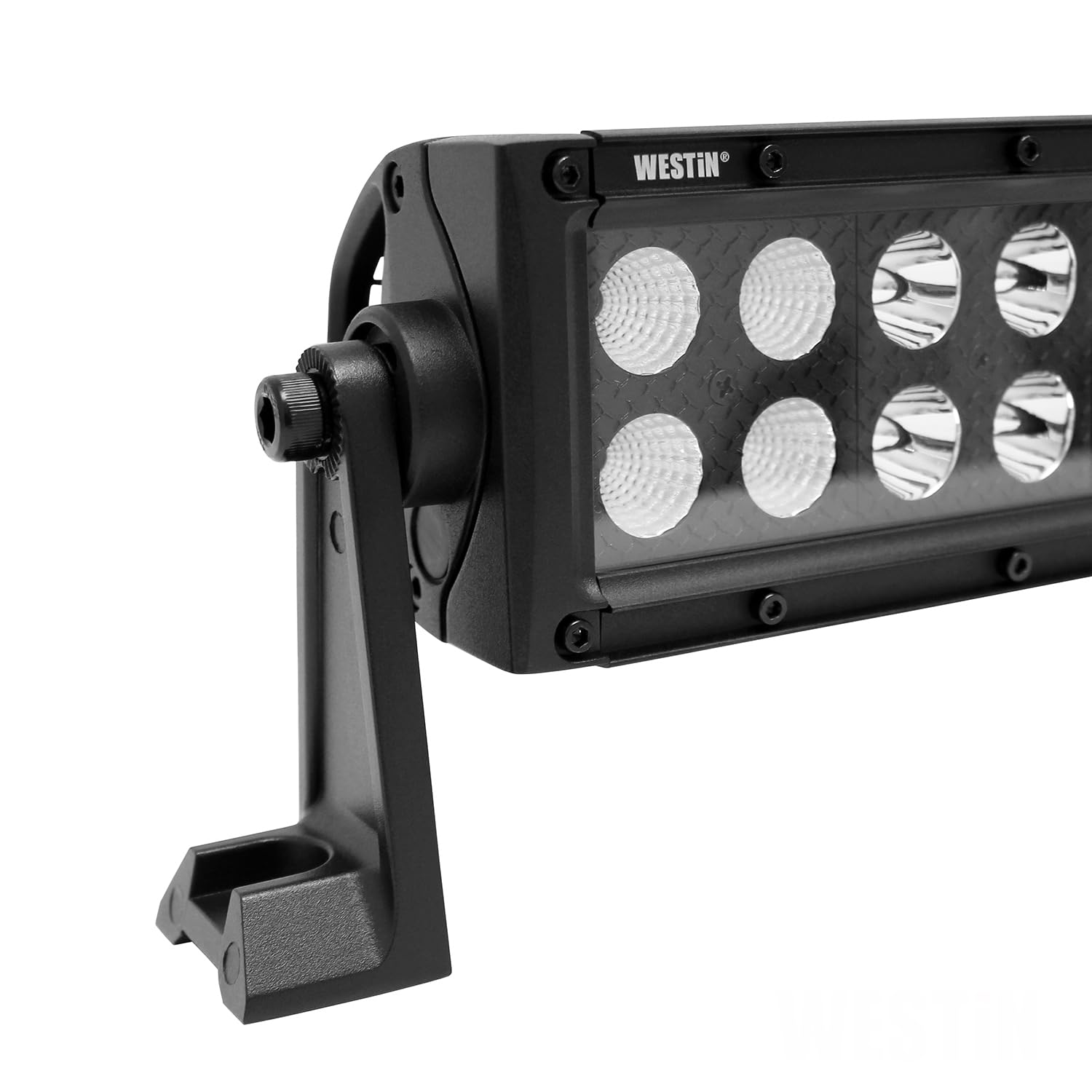 B-Force 09-12212-60C Westin Black Face 30 inch Double Row LED Light Bar with Combo Beam