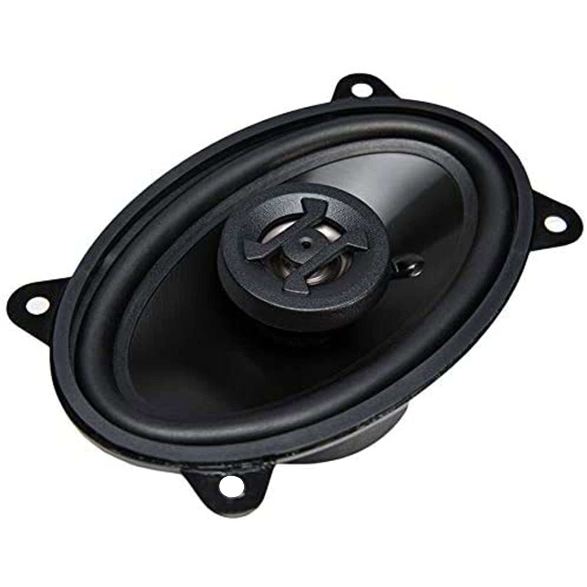 Hifonics ZS46CX Zeus 4x6 Inch 2 Way 200W Car Audio Coaxial Speaker System with Mylar Dome Tweeter and Alpha Cellulose Poly Woofers, Pair