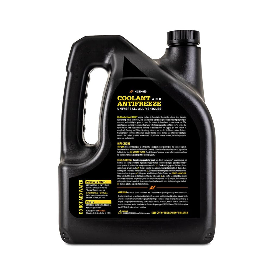 Liquid Chill® Mishimoto OE Coolant, Yellow, Universal, 1 Gallon