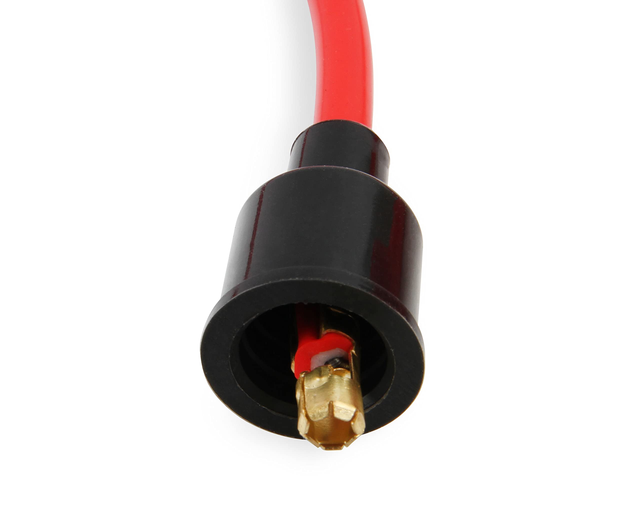 ACCEL Super Stock 5041R Spark Plug Wire Set - 8mm - Universal - Red Wire with Red 90 Degree Boots