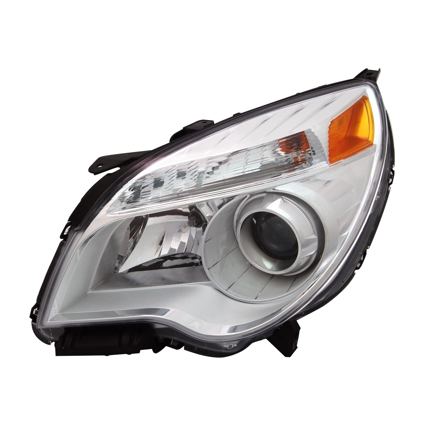 Left TYC Headlight Assembly Compatible with 2010-2015 Chevrolet Equinox