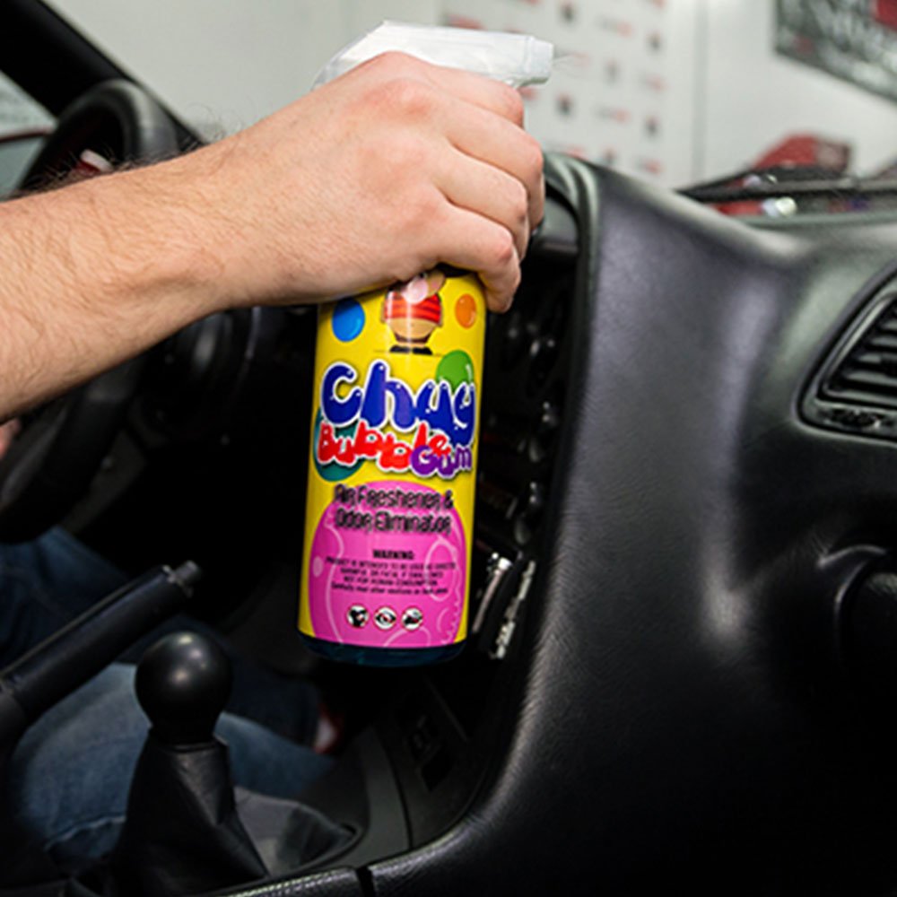 Chemical Guys Chuy AIR_221_04 Bubble Gum Premium Air Freshener and Oder Eliminator, Bubble Gum Scent (Great for Cars, Trucks, SUVs, RVs & More) 4 fl oz