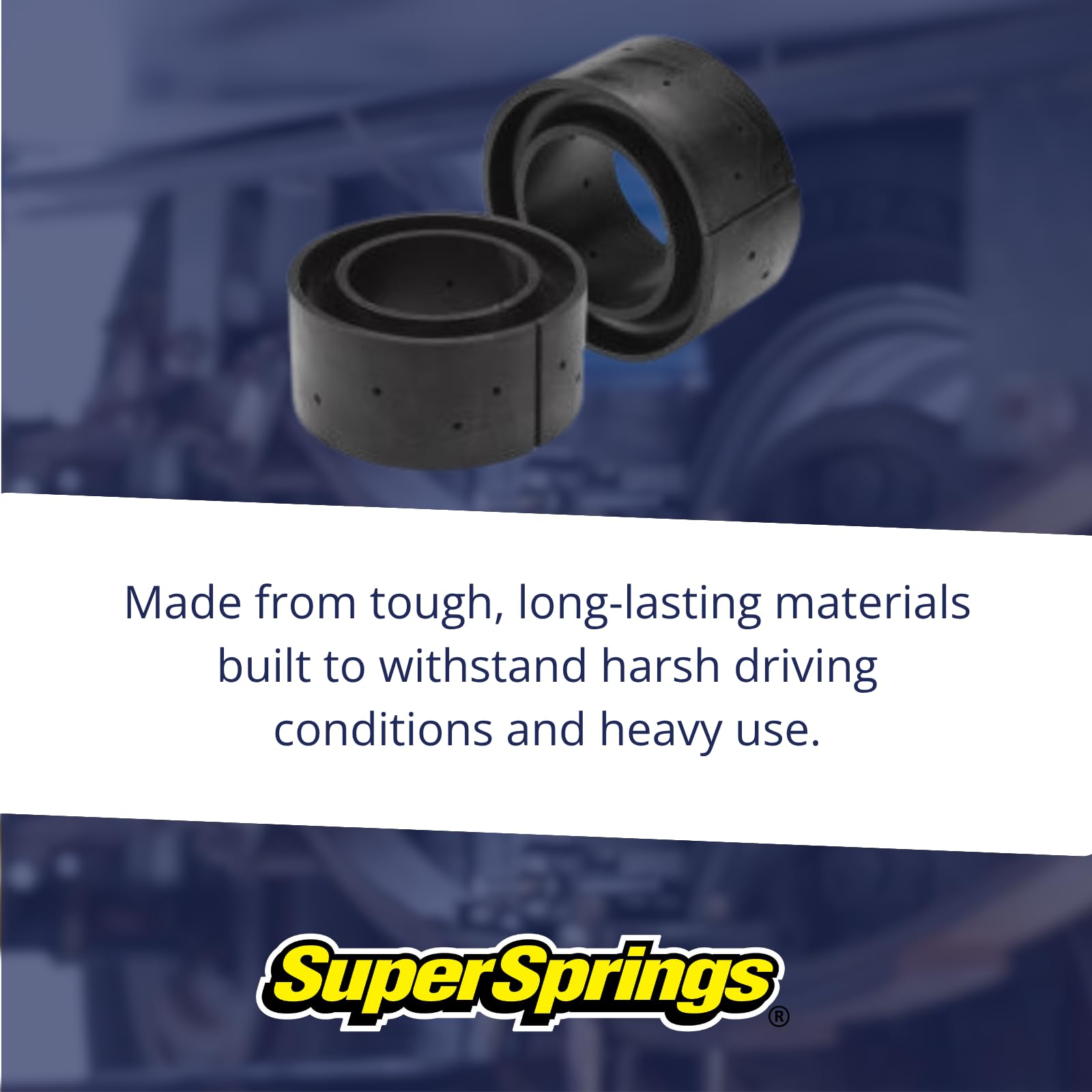 CSS-1168 SuperSprings | Coil SumoSprings for various applications | 1.68 inch inner wall height, Black