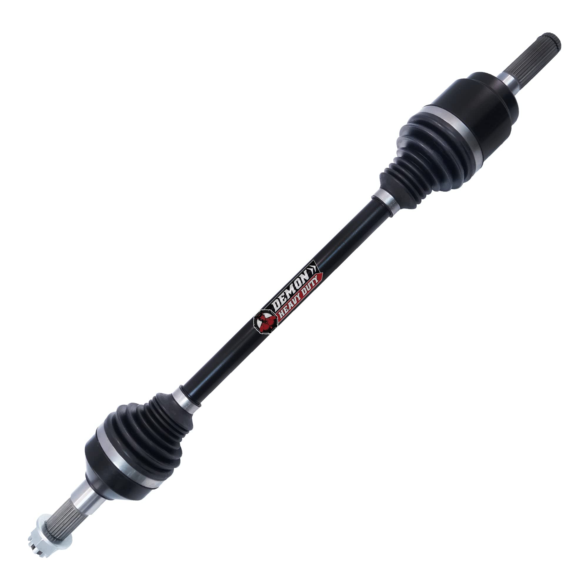 Demon Rear Left/Right Heavy Duty Powersports Axle for (2015-19) Arctic Cat Wildcat Sport, Made of 4340 Chromoly Steel, In Dual Heat Treated High Strength, Gives Wider Angles OEM: 2502-355