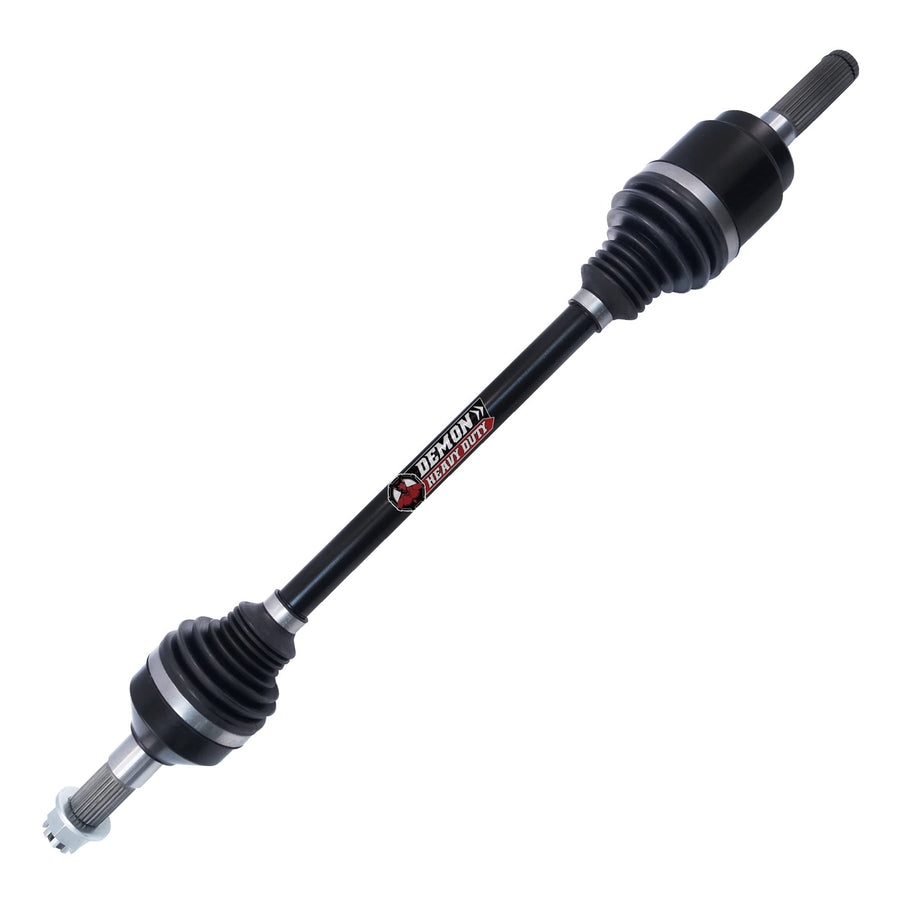 Demon Rear Left/Right Heavy Duty Powersports Axle for (2015-19) Arctic Cat Wildcat Sport, Made of 4340 Chromoly Steel, In Dual Heat Treated High Strength, Gives Wider Angles OEM: 2502-355