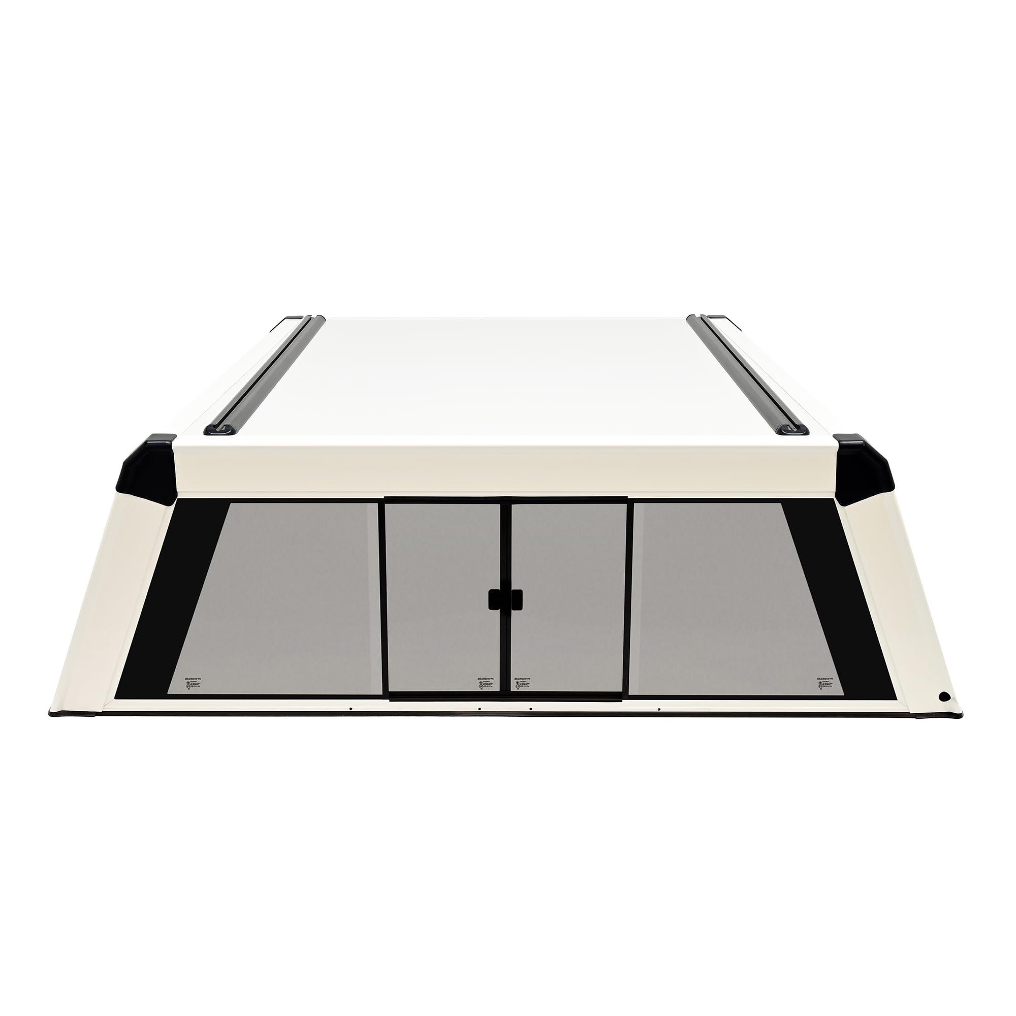 EXP Truck Cap Westin 16-13950S with Sliding Front Glass fits 2019-2026 Silverado Sierra 1500 5'8" Bed Gloss White