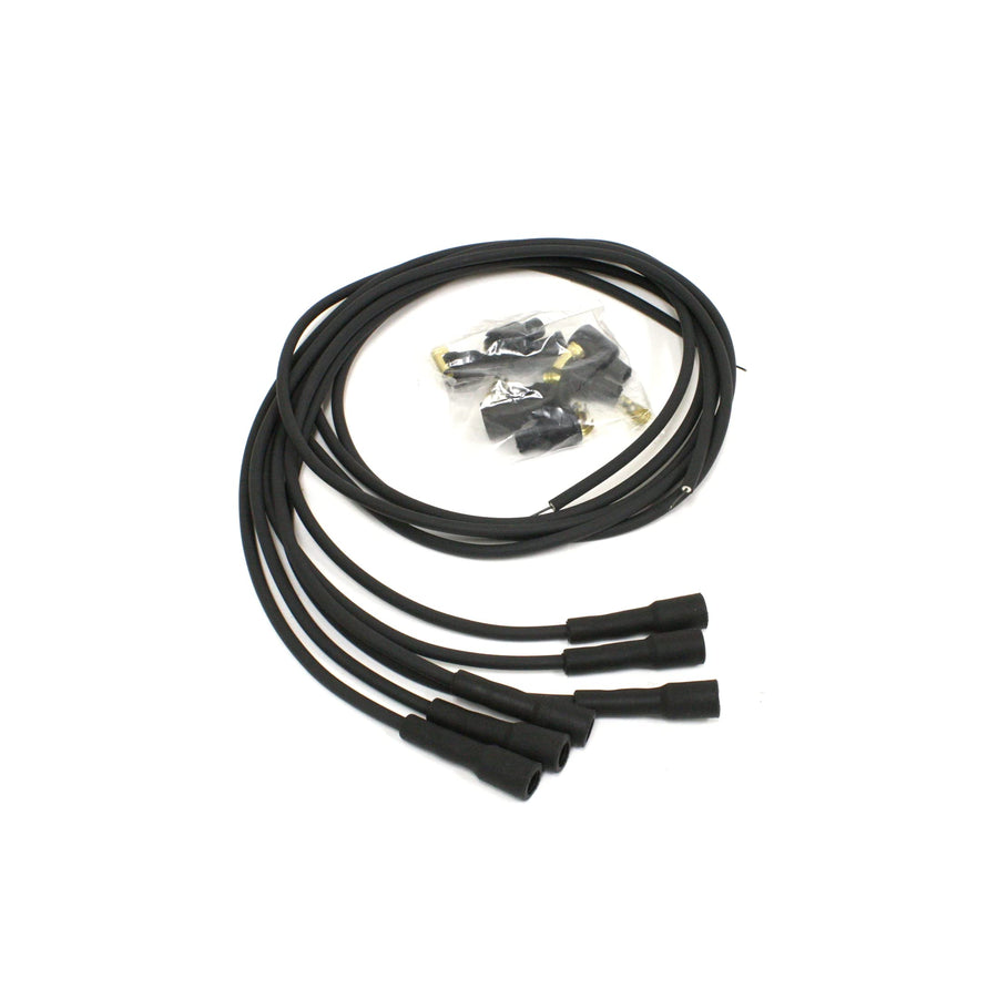 Black Pertronix 706180 Flame-Thrower Universal 180 Degree 6 Cylinder Spark Plug Wire