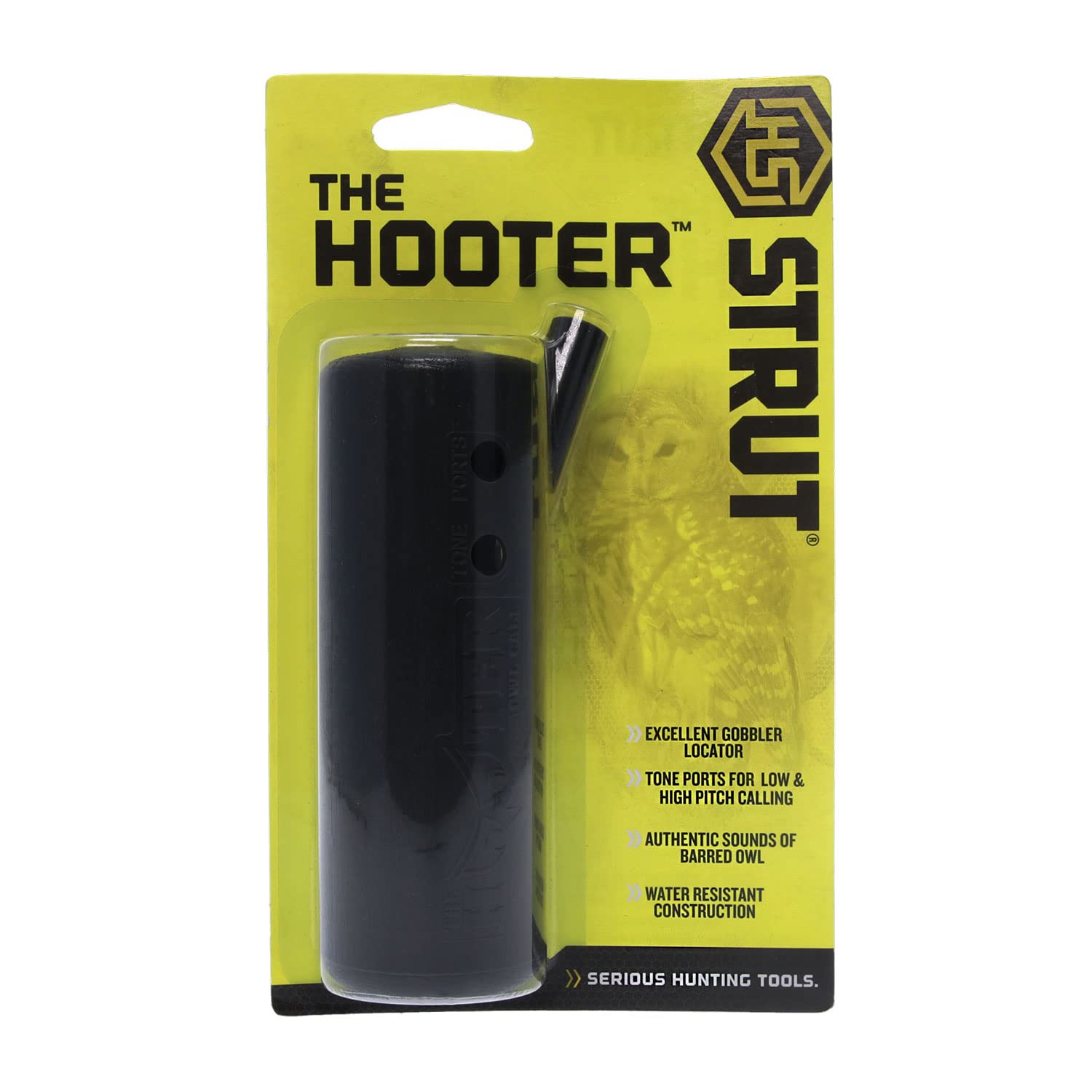 H.S. Strut The Hooter Owl Locator Call Hunters Specialties Water-Resistant Realistic Sounds