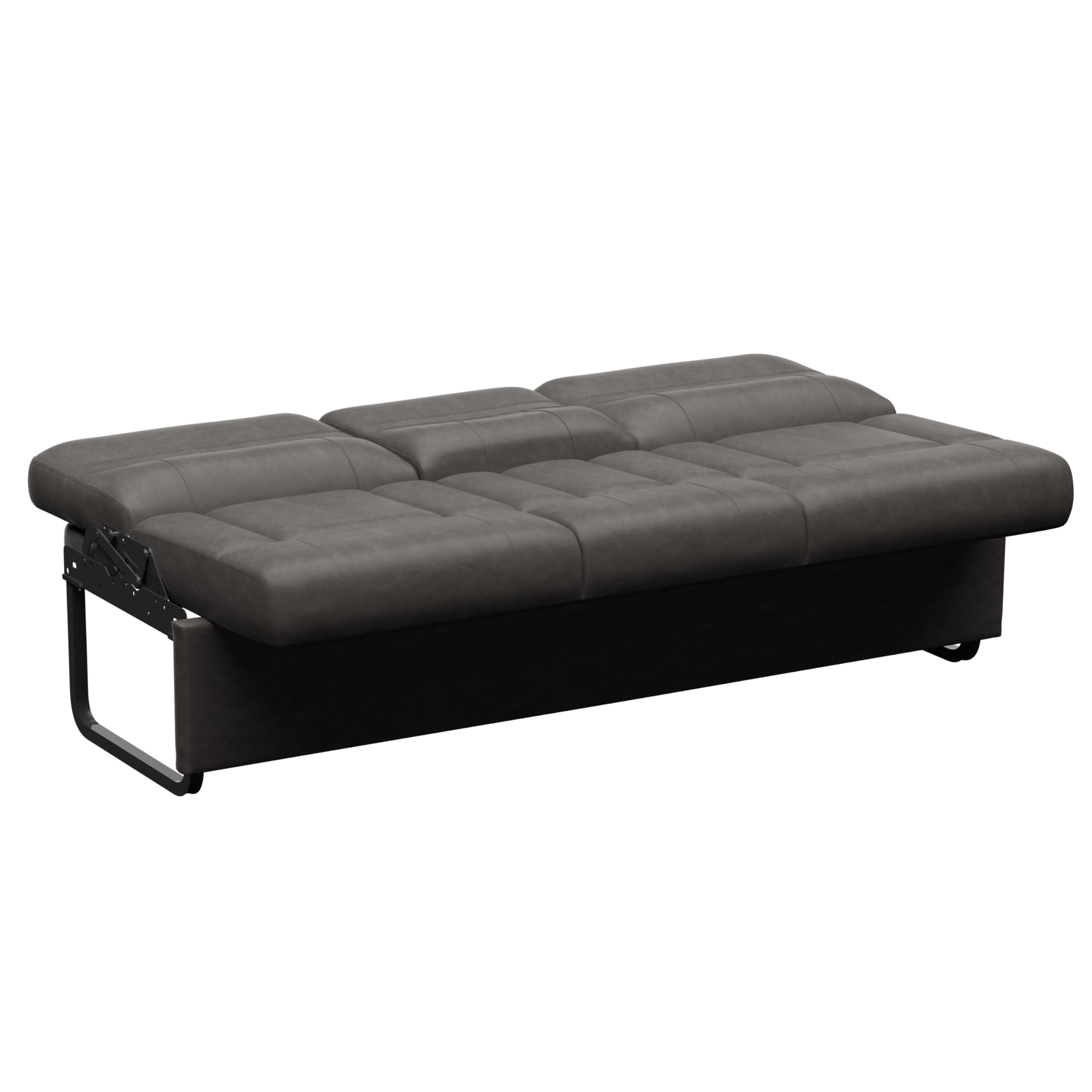 68" Thomas Payne Signature McCoy RV Jackknife Sleeper Sofa with Matching Kickboard, Easy Transition, High-Density Foam Cushioning, Fold-Down Center, Dual Cupholders - 2024044398