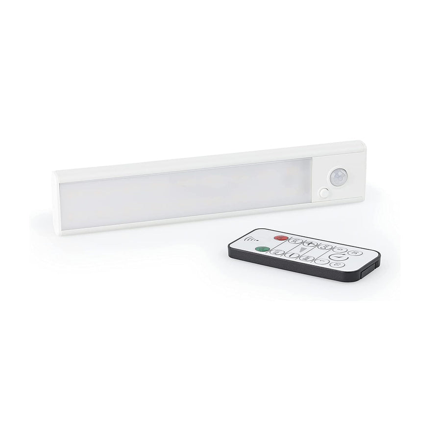 8 Inch LUXPRO LP440 Under Cabinet Light - with Motion Sensor - Rechargeable - Cabinet Lights with Remote - Home Improvement Item - Easy Installation