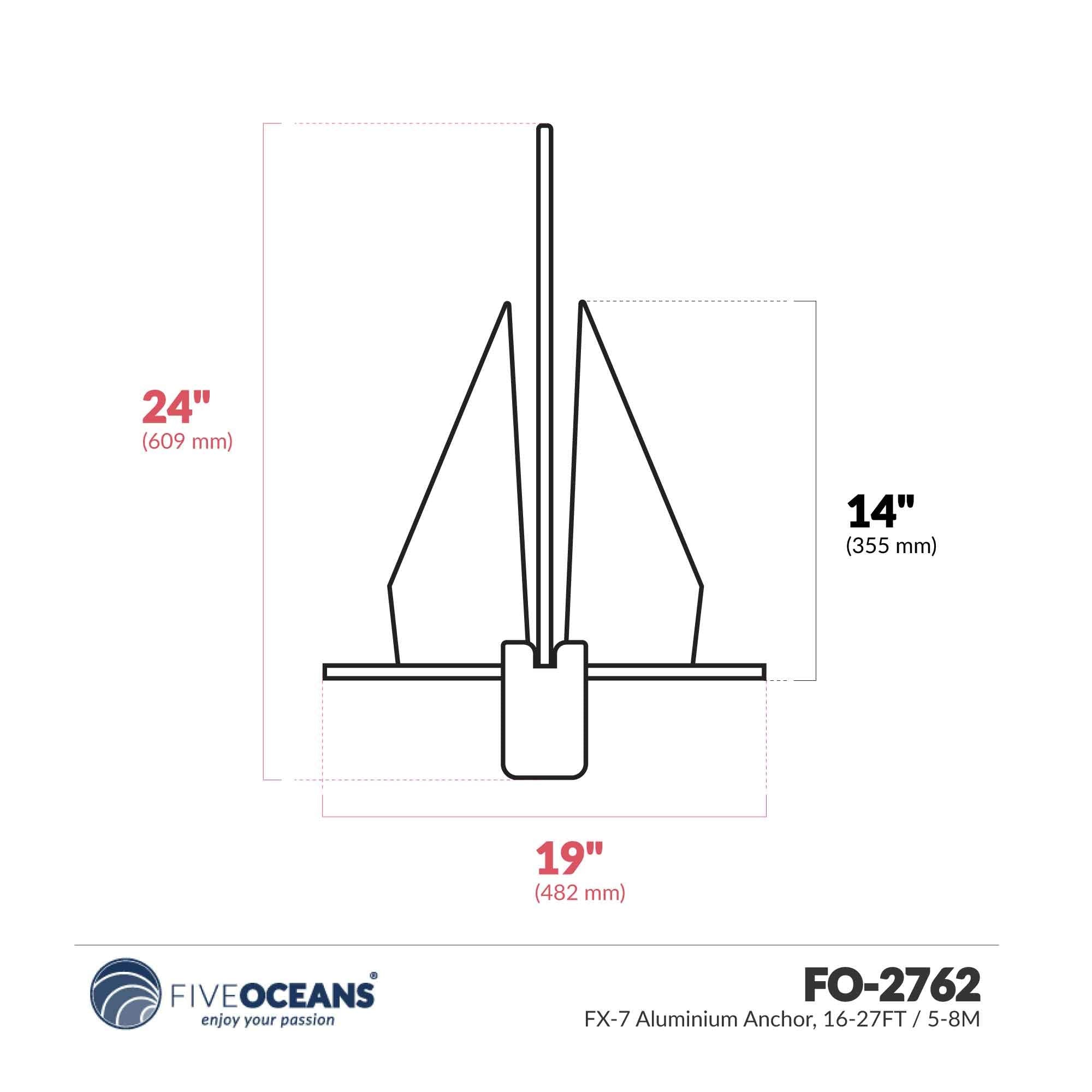 Anchor Fortress Boats 16-27 feet