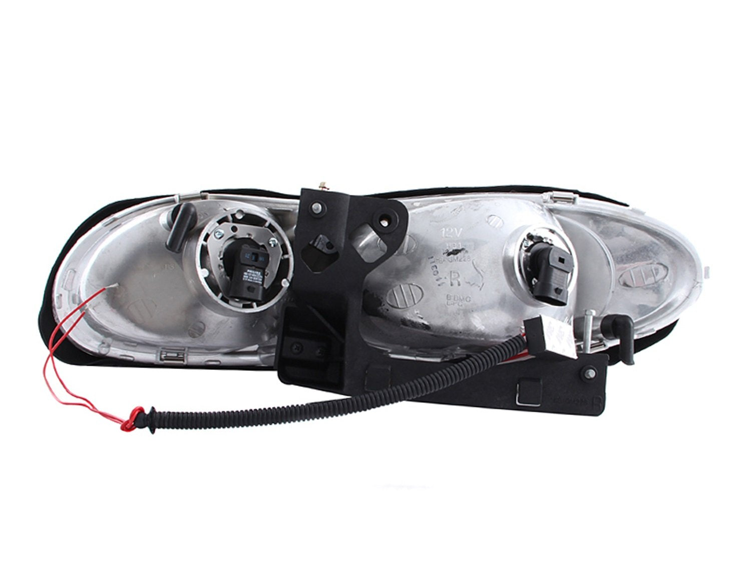 Chevrolet Camaro Anzo USA 121025 with Halo Chrome Headlight Assembly - (Sold in Pairs)