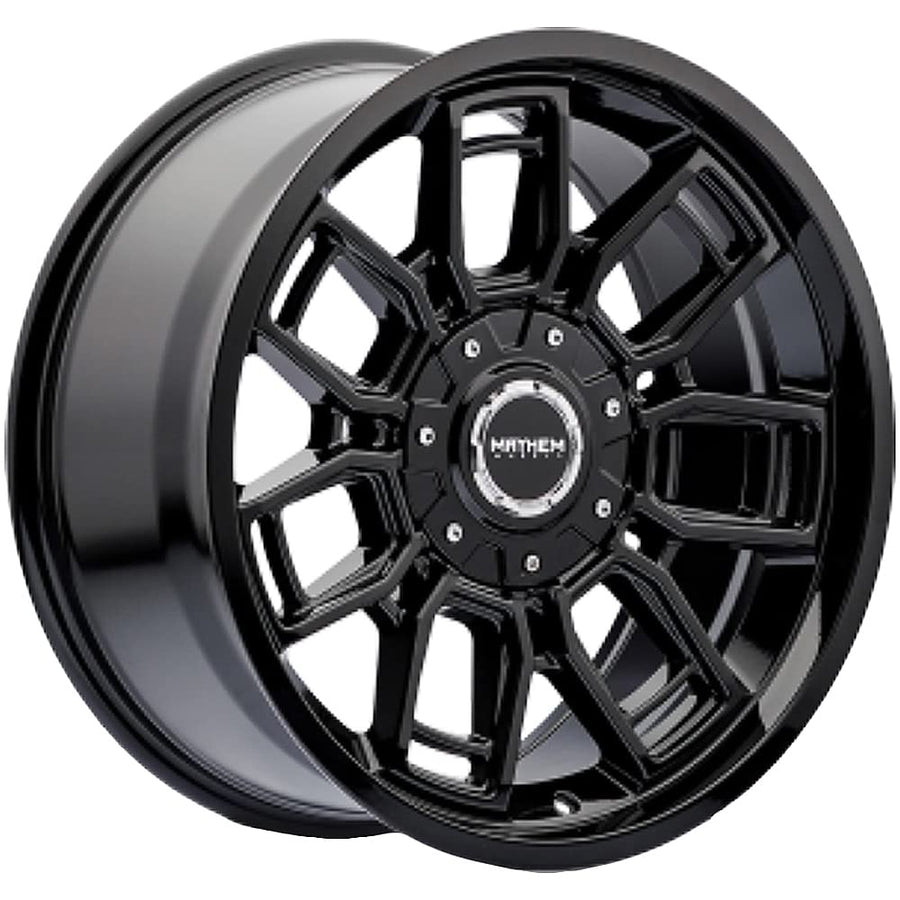 Ordinance Mayhem 8118 Gloss Black Wheel (20 x 9. inches /6 x 135 mm, 0 mm Offset)