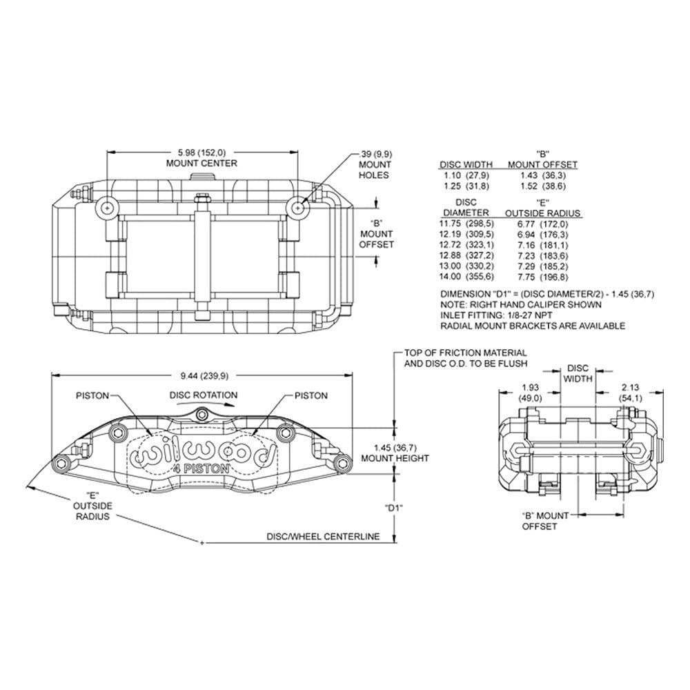 Red Caliper-BNSL4R