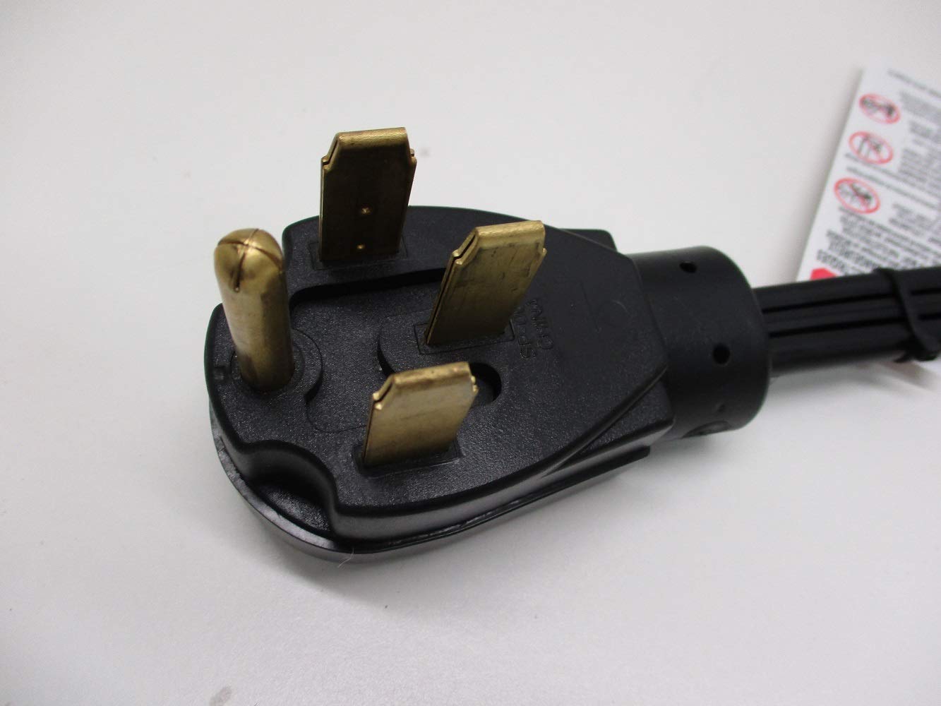 Generator Pigtail Power Cord Arcon 14243 30-Amp Female to 50-Amp Male Flat Wire, 18-Inch