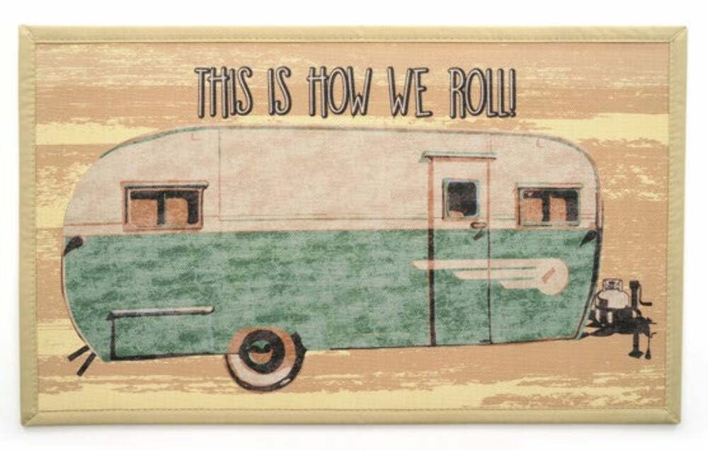 How We Roll Kittrich Indoor/Outdoor Mat, 18" X 30"