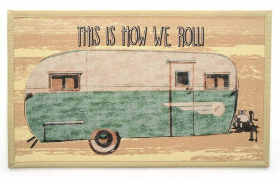 How We Roll Kittrich Indoor/Outdoor Mat, 18" X 30"