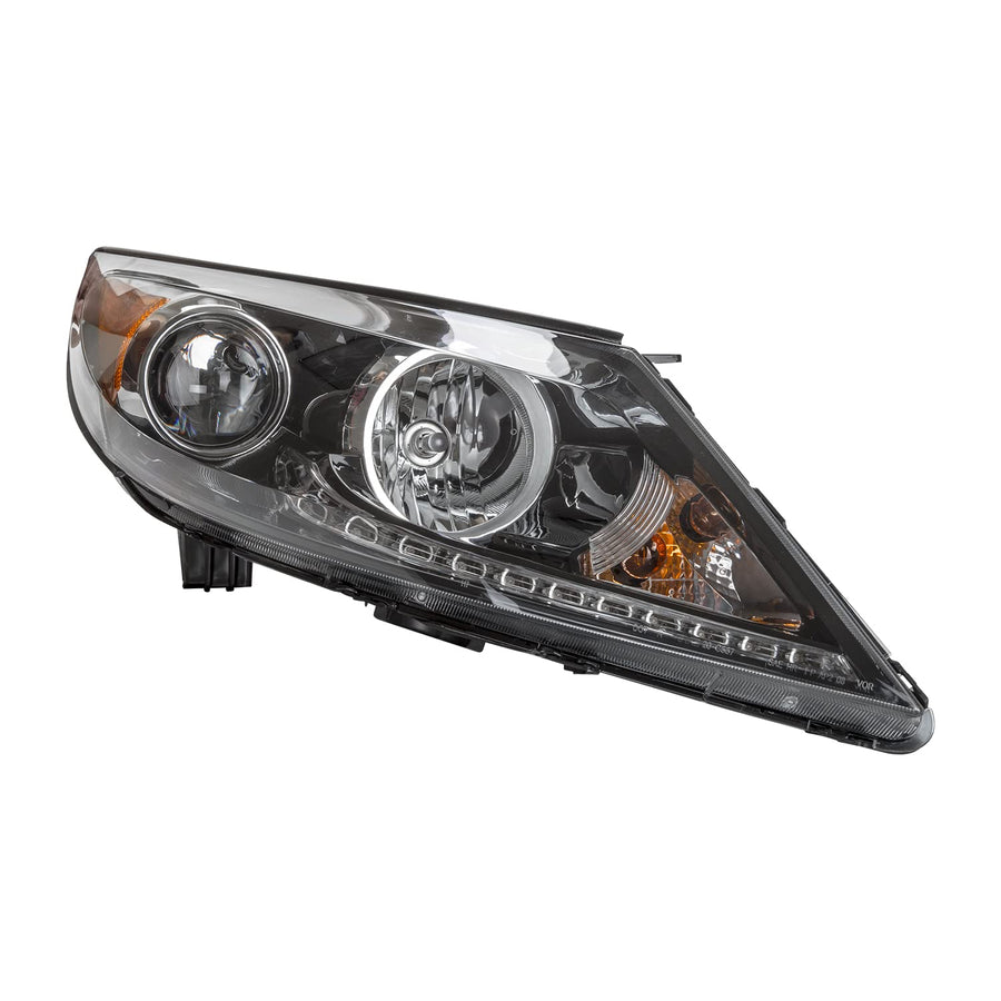 Right TYC Headlight Assembly Compatible with 2011-2016 Kia Sportage