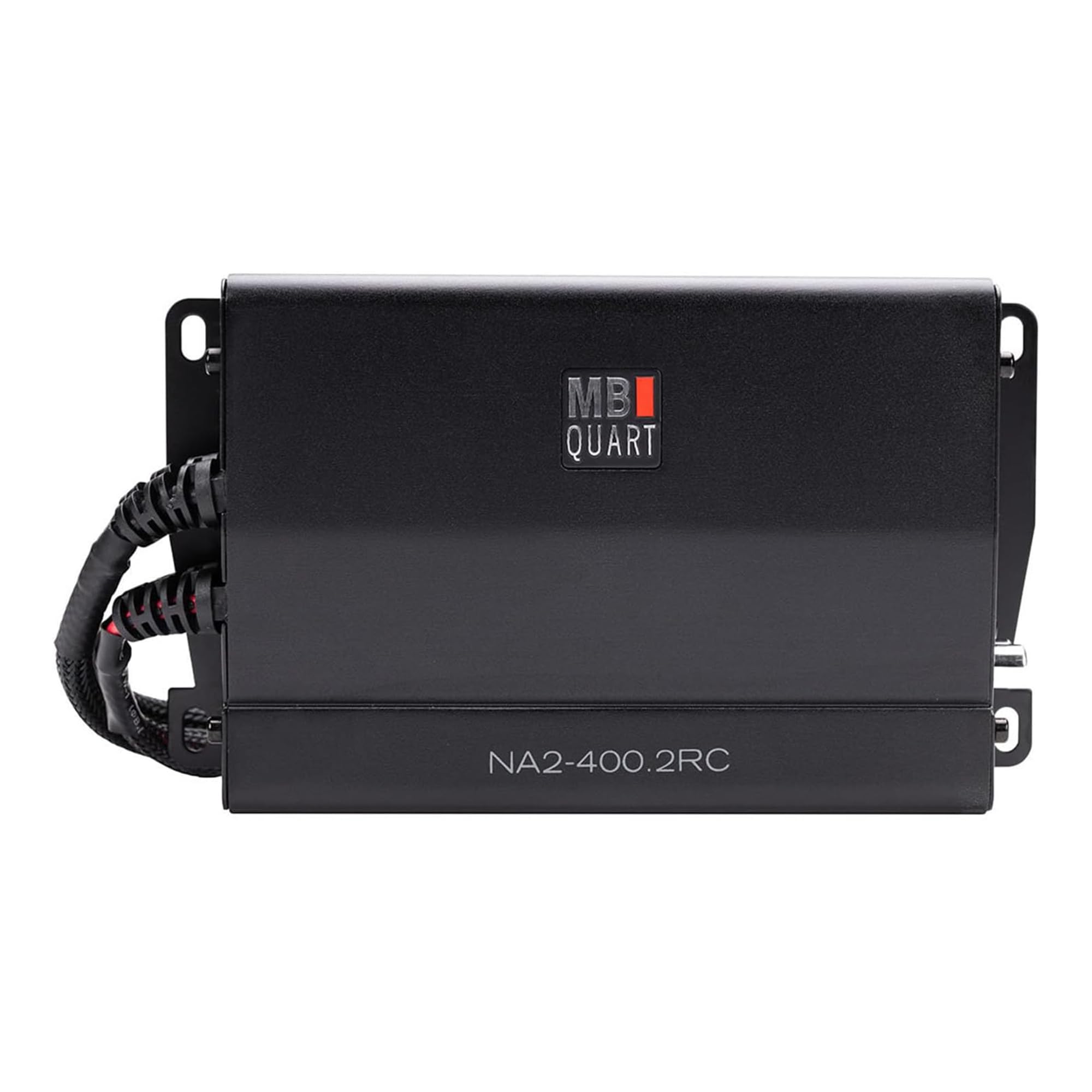 Nautic MB Quart 400W Powersports Amplifier, Marine Grade, IPX67, 2 Channel, Full Range Class D, with Quick Disconnect, NA2-400.2RC