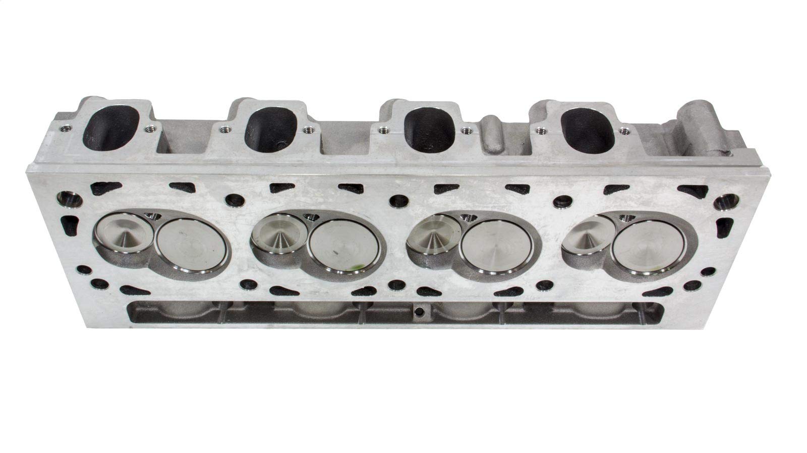 Super Cobra Jet Ford Cylinder Head, Assembled, 2.020/1.760 in Valves, 290 cc Intake, 72 cc Chamber, Dual Spring, Aluminum, Big Block Ford, Each