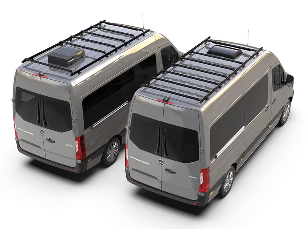 Slimpro Front Runner Van Rack Kit Compatible with Mercedes Benz Sprinter (L2H2/170in MWB/High Roof) (2007-Current)