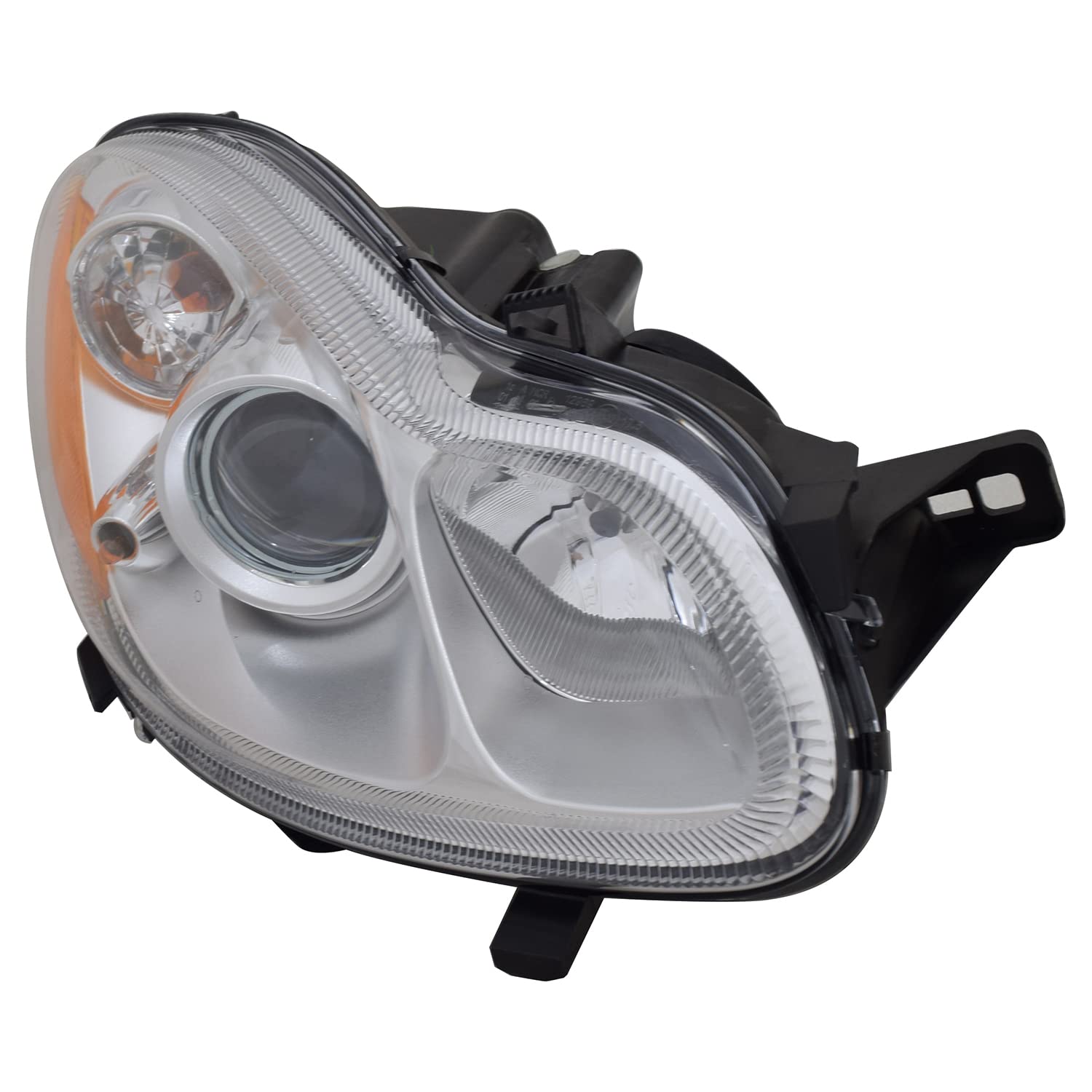 Right TYC Headlight Assembly Compatible with 2010-2015 Smart Fortwo