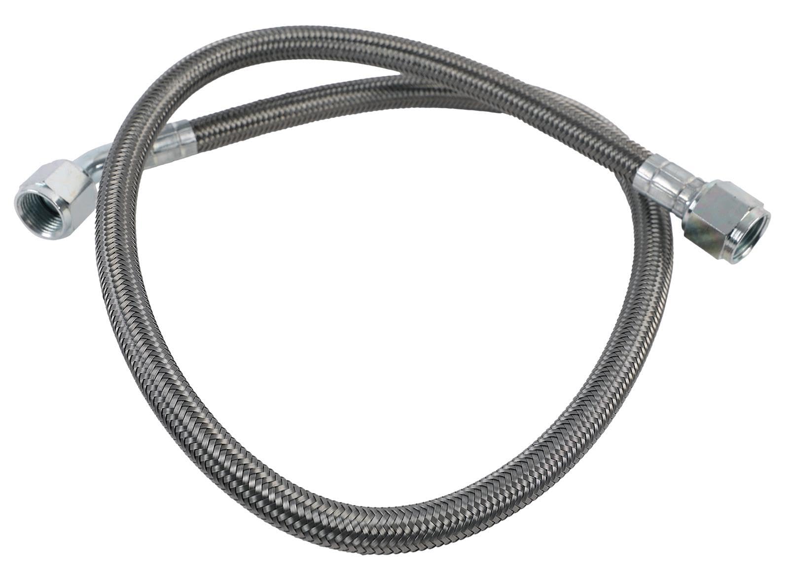Brake Hose Assembly Fragola 384036 (#8 Str X 45 Steel Nut 36")