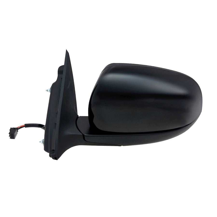 Fit System Mirror Driver Side for Jeep Cherokee, Code GTF, Textured Black w/PTM Cover, Foldaway, w/o Memory, Power