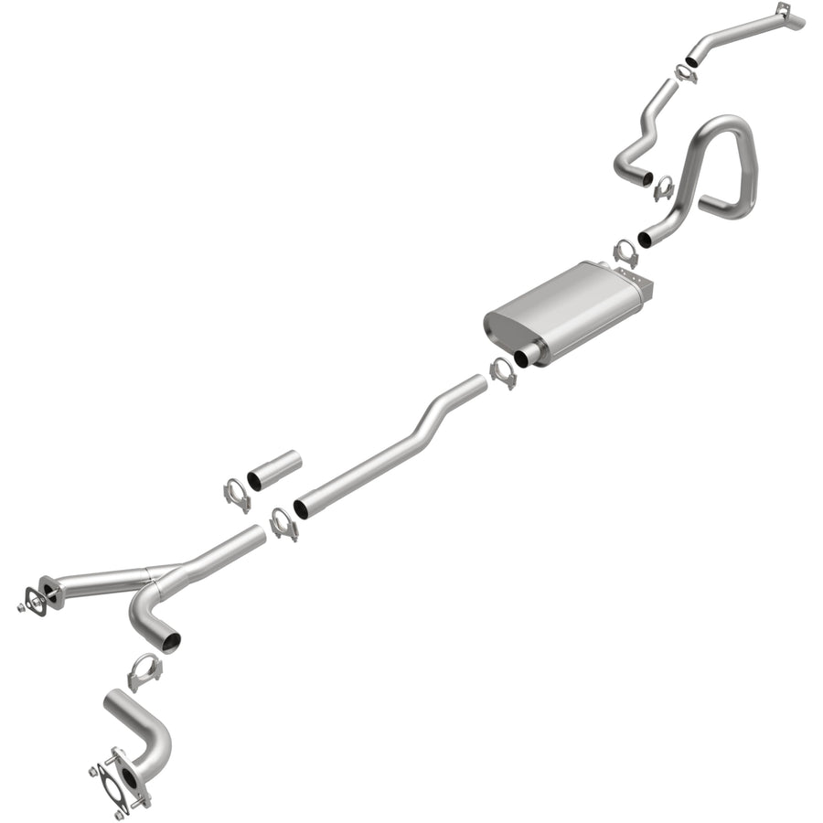 Replacement BRExhaust Exhaust System Kit 106-0731: Compatible with 1987-1988 Ford LTD Crown Victoria, 1981-1988 Lincoln Town Car 5.0L/5.8L