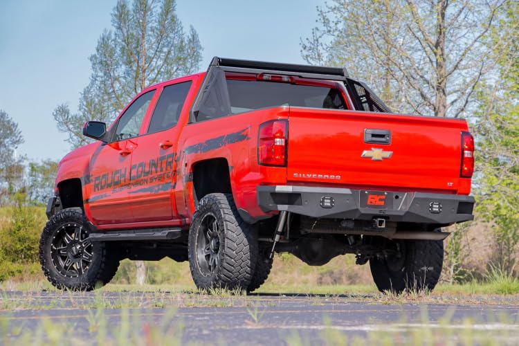 Rough Country LED Heavy Duty Rear Bumper for 07-18 Chevy/GMC 1500-10773