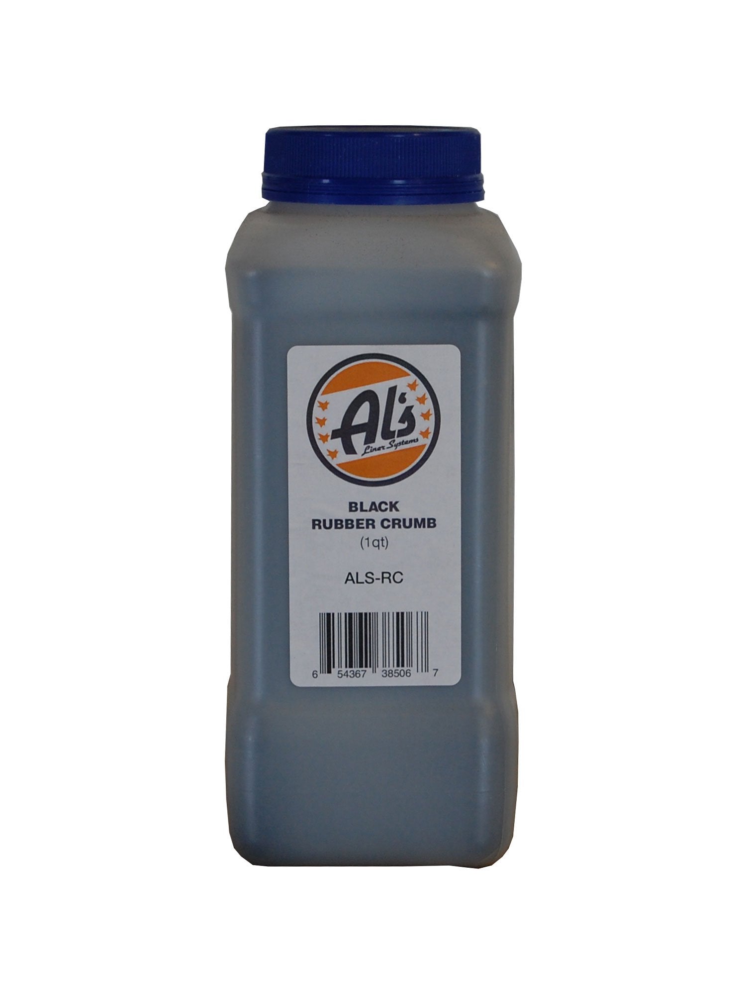 Black Rubber Crumb Al's Liner Granular Additive for Truck Bed Liners and Floor Coatings - 1 Quart - Adds Extra Grip, Texture and Non-Skid Properties (ALS-RC)