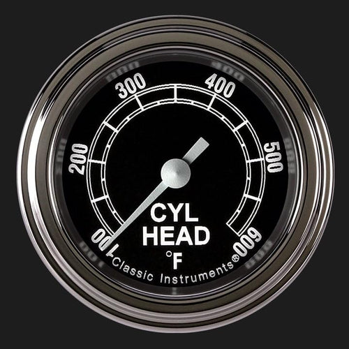 TR197SLF Classic Instruments Traditionale 2-1/8" Cylinder Head Temperature Gauge