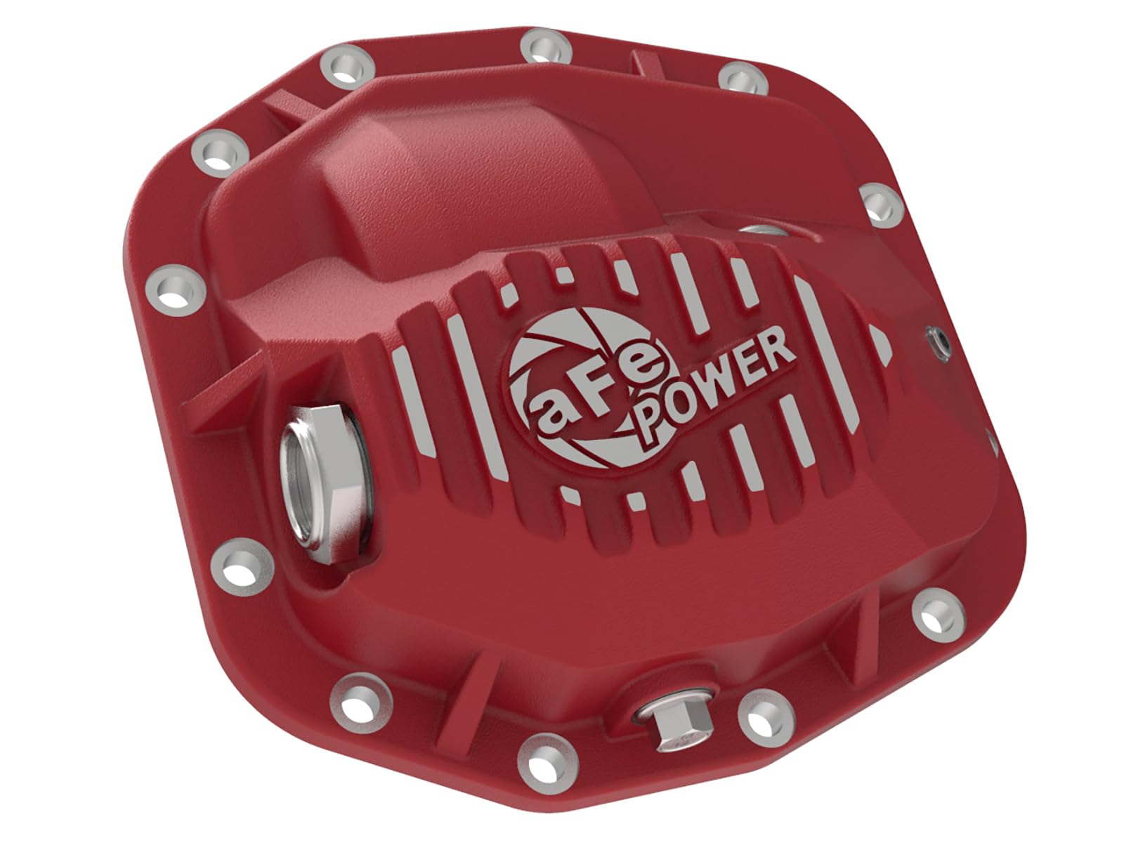 aFe POWER Front Differential Cover Pro Series Red - #46-71010R - Jeep Wrangler (JL) L4-2.0L (t)/ V6-3.6L (Dana M186) 18-23