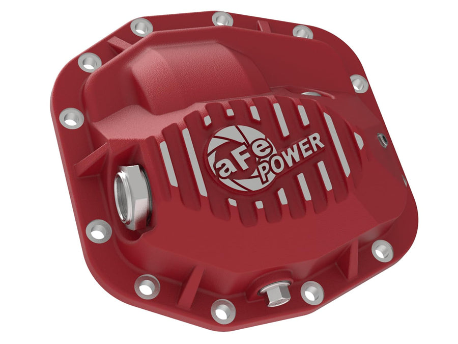 aFe POWER Front Differential Cover Pro Series Red - #46-71010R - Jeep Wrangler (JL) L4-2.0L (t)/ V6-3.6L (Dana M186) 18-23