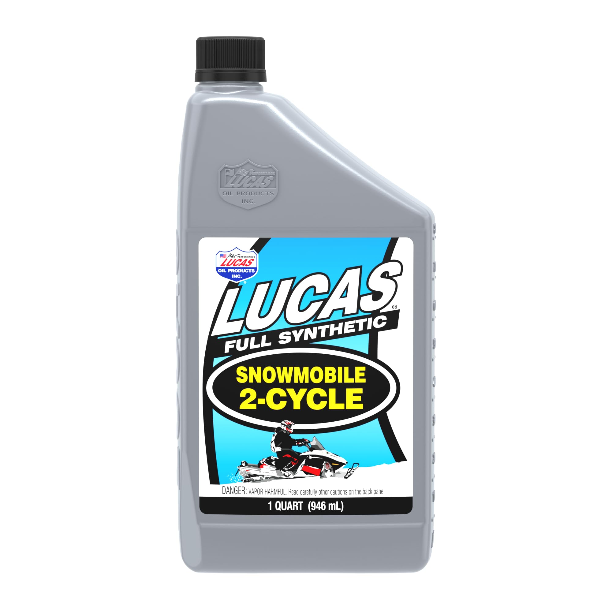 Synthetic Lucas Oil 10835 2-Cycle Snowmobile Oil - 1 Quart