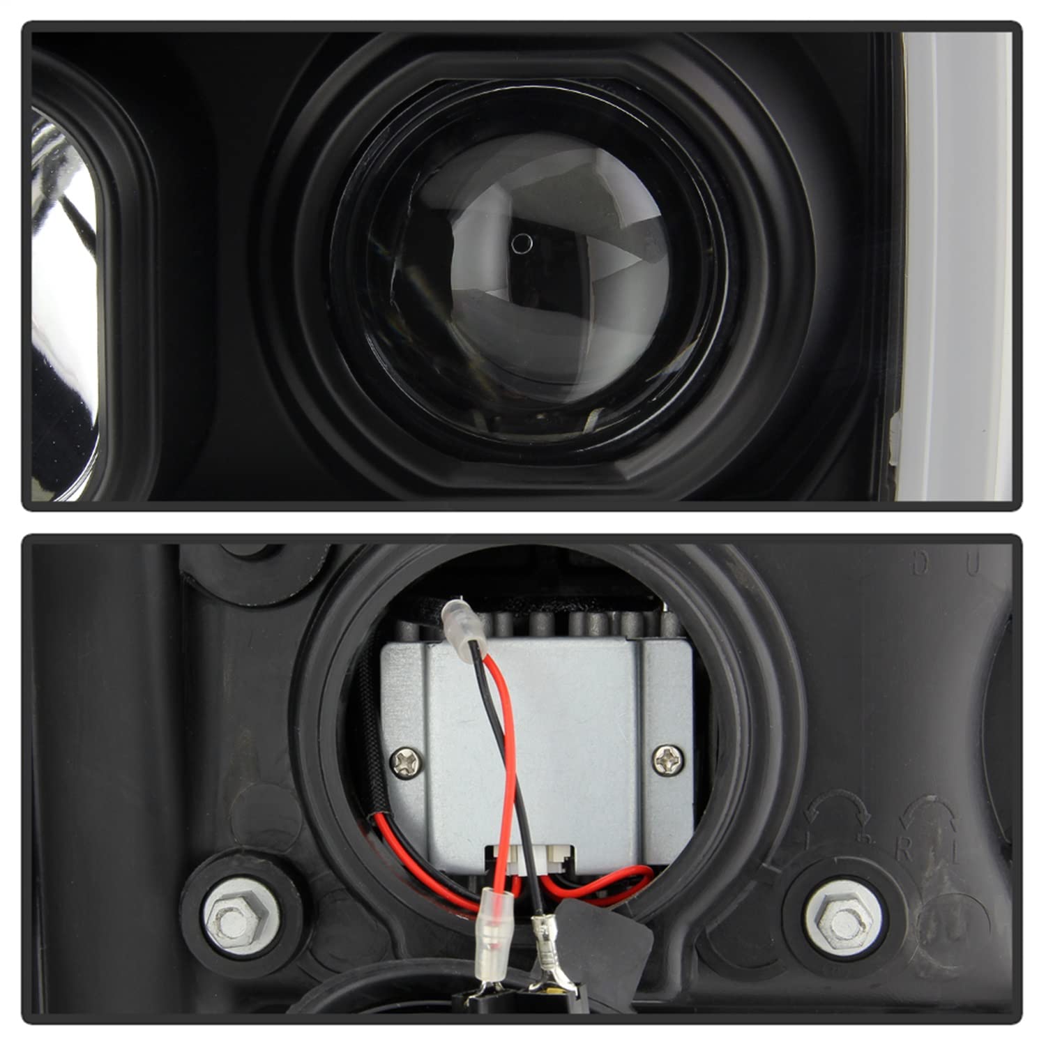 Projector Headlight Spyder Platinum (PRO-YD-GS07V2PL-BK)