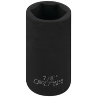 M940 Performance Tool 3/8-Inch 7/8-Inch Deep Wall Impact Socket for Efficient and Precise Bolt Tightening